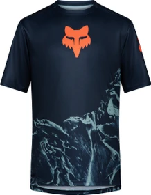 Fox Racing Ranger Image Print Trikot kurzarm arctic blue (Junior)