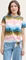 Tom Tailor Knoten-Detail T-Shirt kurzarm watercolor print (Damen) Vorschaubild