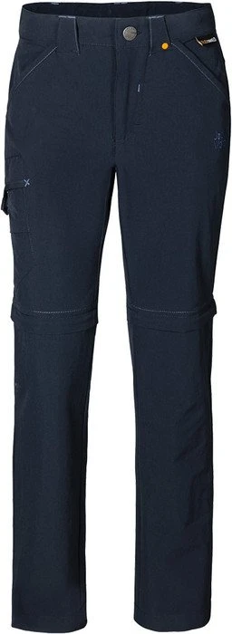 Jack Wolfskin Safari Zip Off Zip-Off Hose lang night blue (Junior)