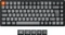 Keychron K2 Max, 75%, PBT, schwarz/grau, LEDs RGB, hot-swap, Keychron Super RED, USB/Bluetooth, DE Vorschaubild