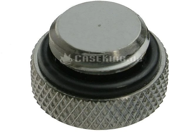 Bitspower Verschlussstopfen G1/4", schwarz vernickelt