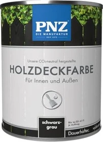 PNZ Holzdeckfarbe schwarzgrau, 2.5l