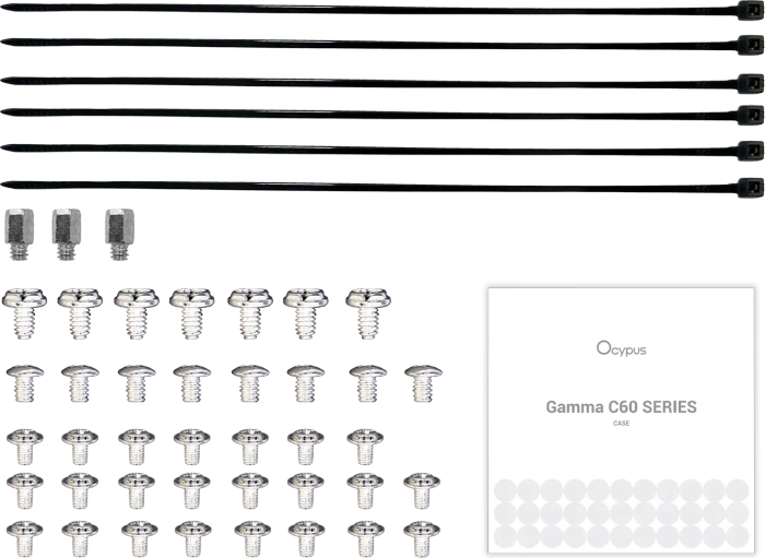 Ocypus Gamma C60, weiß, Glasfenster