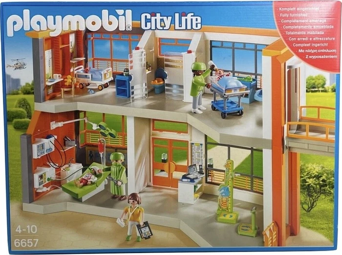 playmobil City Life Kinderklinik mit Einrichtung