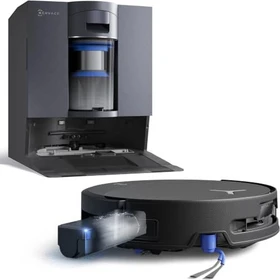 Ecovacs Deebot X11S Omnicyclone Care Kit Saug-/Wischroboter schwarz inkl. Absaug-/Reinigungsstation