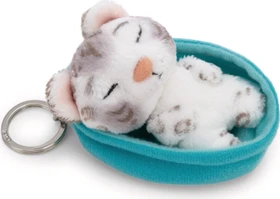 Nici Sleeping Pets Schneeleopard Schlüsselanhänger 8cm