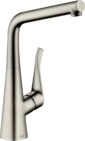 Hansgrohe Metris M71 320 1jet edelstahl finish