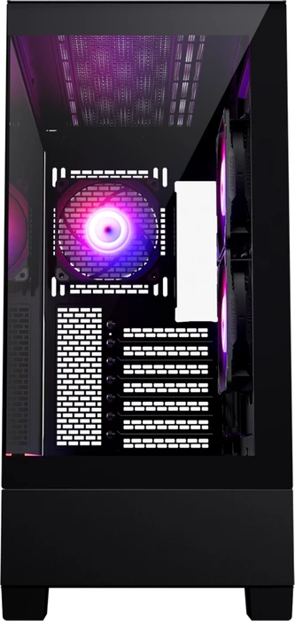 Phanteks XT View Black, schwarz, Glasfenster