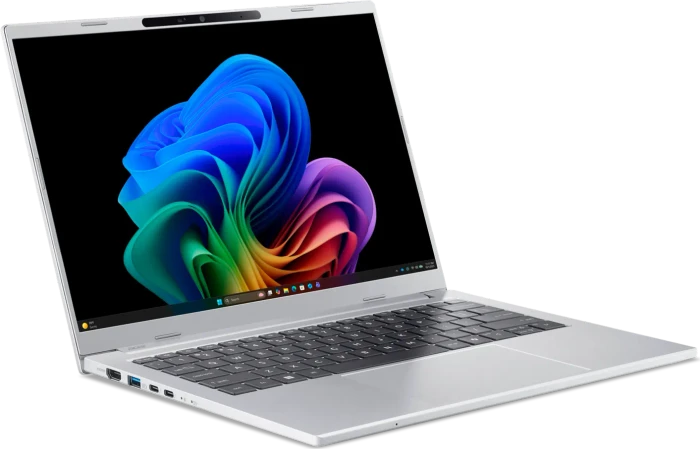 Acer Aspire 14 AI OLED A14-I71M-76XL, Pure Silver, Core Ultra 7 355, 16GB RAM, 512GB SSD, DE