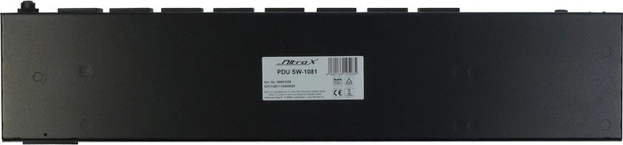 Inter-Tech SW-1081 19" PDU, 1HE, 8-fach (88887029) – Bild 4 von 4