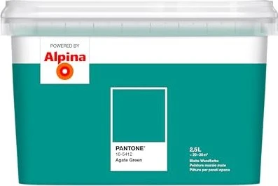 Alpina Farben Pantone Innenfarbe 16-5412 agate green, 2.5l