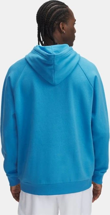 Under Armour Rival Fleece Logo Hoodie ether blue/blue topaz (Herren)
