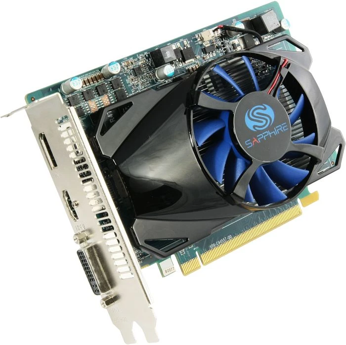 Sapphire Radeon HD 7750, 1GB GDDR5, DVI, HDMI, DP, lite retail