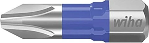 Wiha 7011-T902 T Kreuzschlitz Bit 1/4", PH2x25mm, 5 Stück