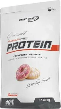 Best Body Nutrition Gourmet Premium Pro Protein Birthday Donut 1kg
