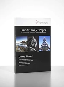 Hahnemühle Digital Glossy FineArt Photo Rag Pearl Fotopapier perlglänzend naturweiß, A4, 320g/m², 25 Blatt