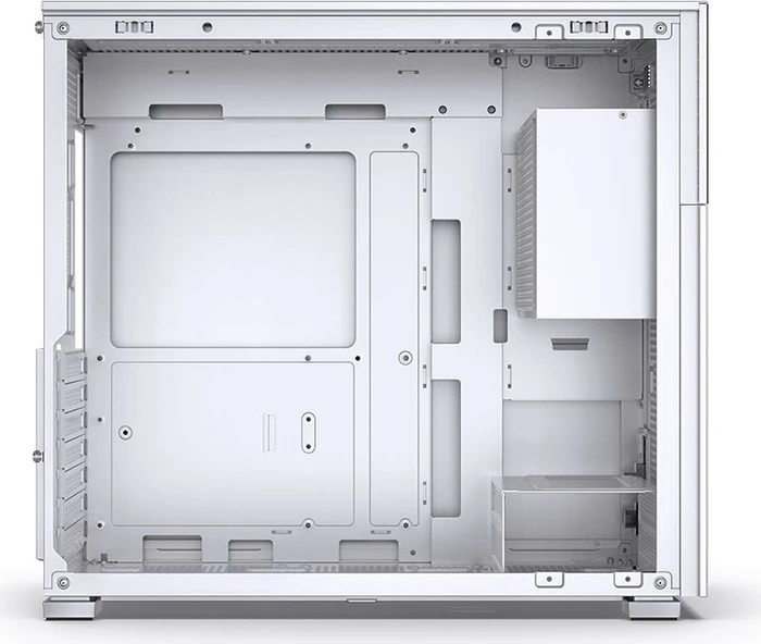 Jonsbo D41 Screen White, weiß, Glasfenster