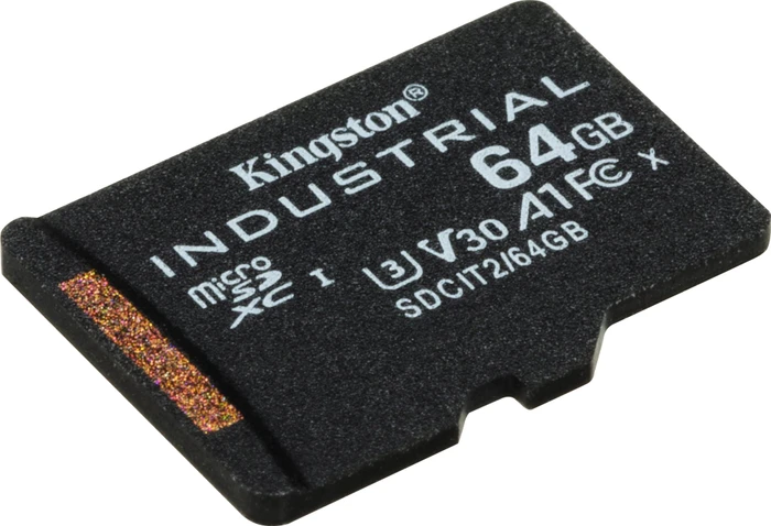 Kingston Industrial Temperature Gen2 R100 64GB Kit, UHS-I U3, A1, Class 10