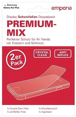 Emporia Displayschutzfolie für Samsung Galaxy Ace Plus