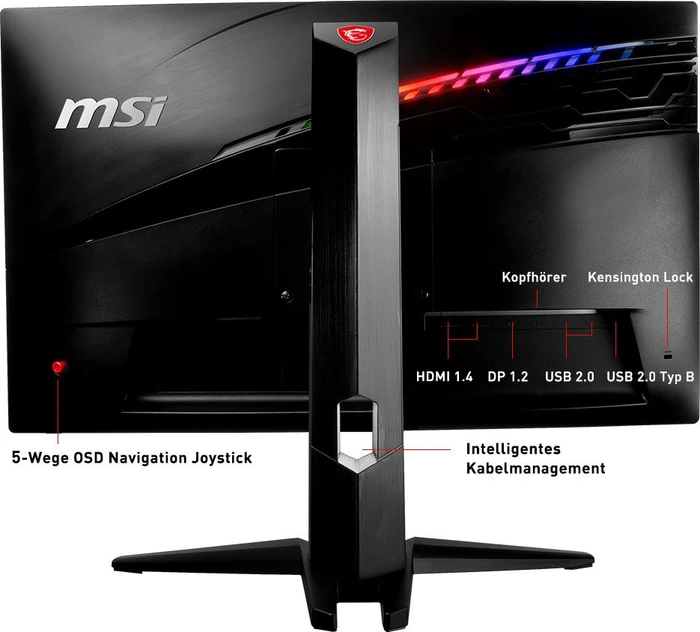 MSI Optix MAG241CR, 3 Jahre Garantie, 23.6"