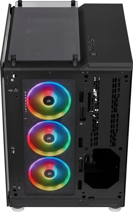 Corsair Crystal Series 680X RGB, schwarz, Glasfenster