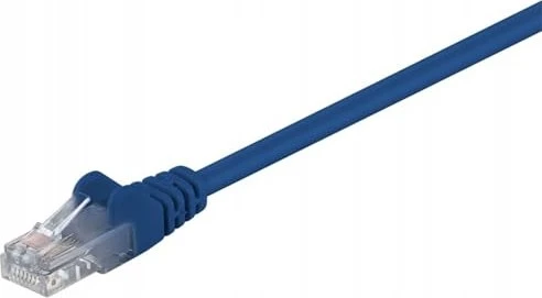 MicroConnect Patchkabel, Cat5e, U/UTP, RJ-45/RJ-45, 10m, blau