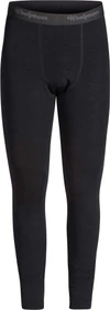 Woolpower Long Johns Lite Hose lang schwarz (Herren)