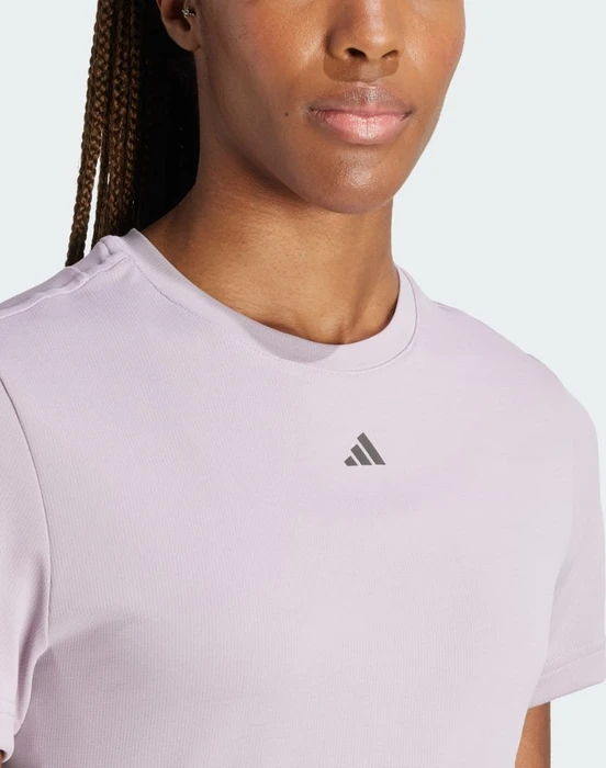 adidas Designed for Training Heat.RDY HIIT Funktionsshirt kurzarm preloved fig (Damen)
