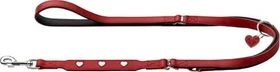 Hunter Verstellbare Führleine Love, 18/200, rot