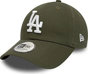 New Era 9TWENTY LA Dodgers League Essential Kappe dunkelgrün
