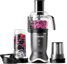 NutriBullet NB1224DG Ultra Plus 3in1 Küchensystem Standmixer dark grey