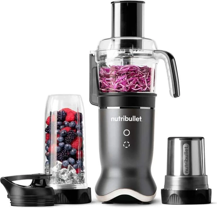 NutriBullet NB1224DG Ultra Plus 3in1 Küchensystem Standmixer dark grey