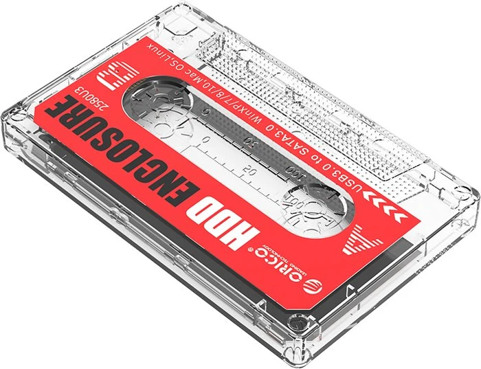 Orico Tape-Shaped Enclosure, 2.5", USB 3.0 Micro-B