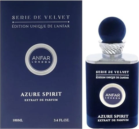 Anfar Serie de Velvet Azure Spirit Extrait de Parfum, 100ml