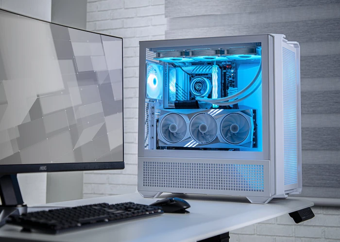 Cougar MX600 RGB, Glasfenster