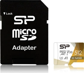Silicon Power Superior Pro R100/W80 512GB Kit, UHS-I U3, A1, Class 10