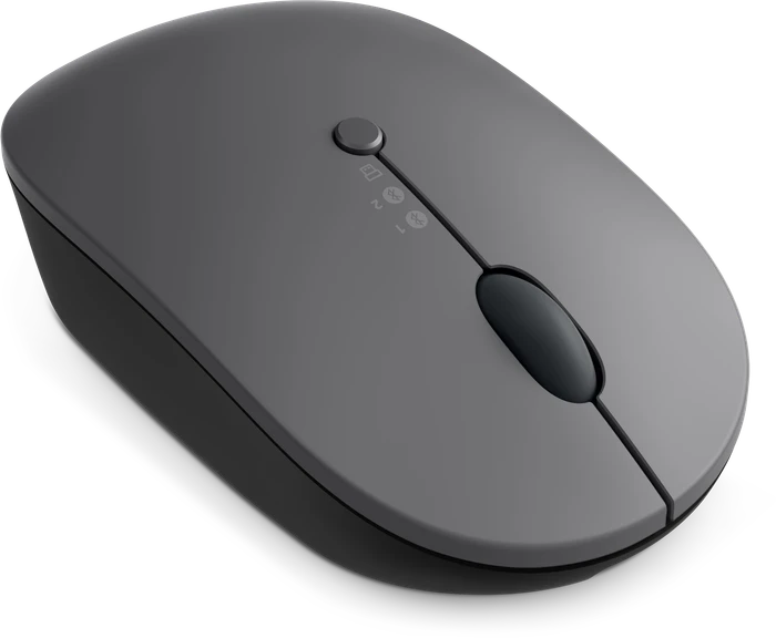 Lenovo Go Wireless Multi-Device Mouse Storm Grey, USB/Bluetooth