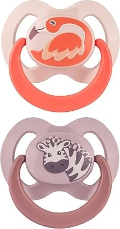 Baby Nova Rock Star Baby Schnuller, 6-18M, Silikon (verschiedene Farben)
