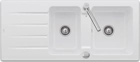 Villeroy & Boch Architectura 1160x510mm Einbau Becken reversibel mit Ablauffernbedienung snow white