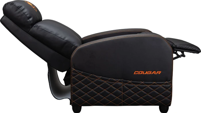 Cougar Ranger Elite Gaming-Sofa, schwarz/orange