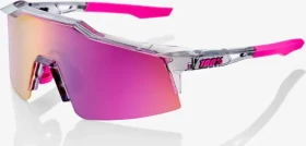 100% Speedcraft SL tokyo night/purple multilayer mirror lens