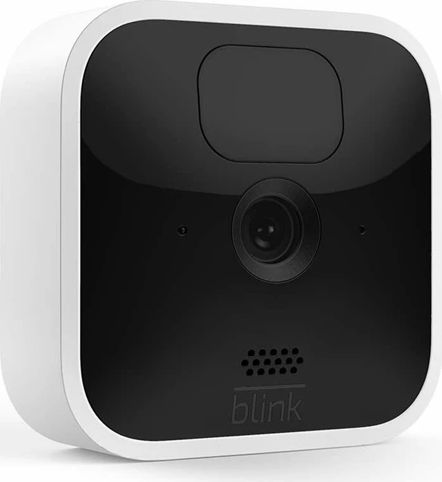 Blink Indoor Kamera weiß, 2. Generation/2020, inkl. Sync-Modul 2, 3er-Pack