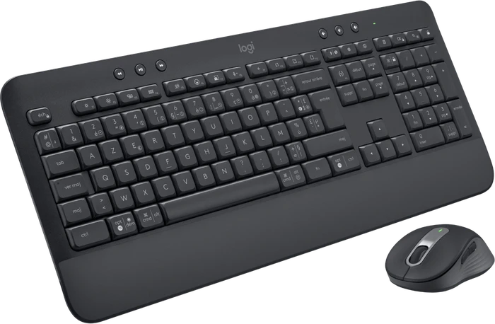 Logitech Signature MK650 Combo for Business Graphite, Logi Bolt, USB/Bluetooth, FR