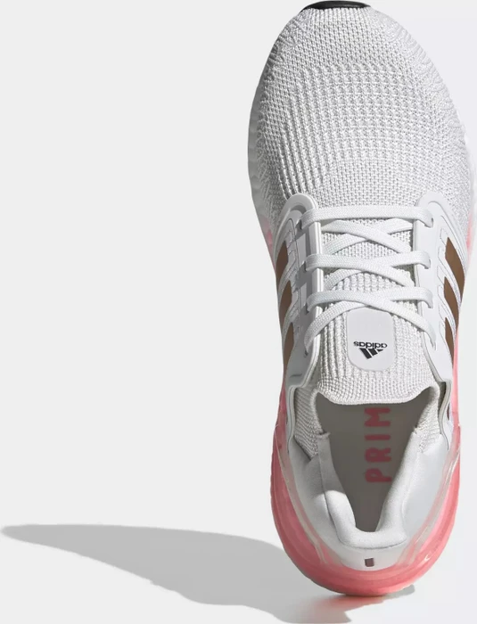adidas Ultraboost 20 crystal white/copper metallic/light flash red (Damen)