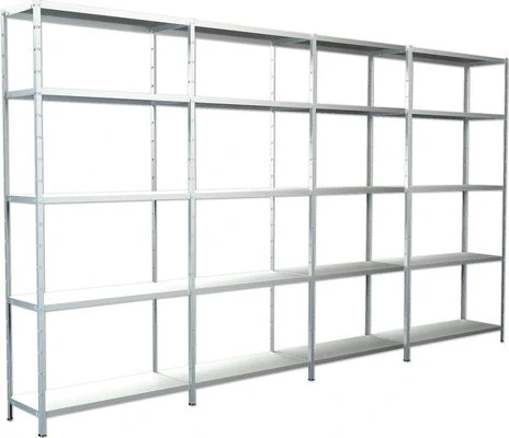 Schulte Lagertechnik PowerMAX Schwerlastregal 380x200x35cm weiß