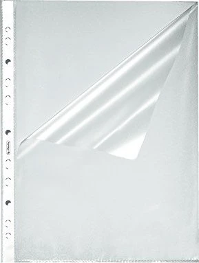 Herlitz Prospekthülle seitlich offen, A4, transparent, 100 Stück