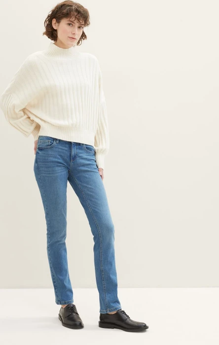 Tom Tailor Alexa Straight Jeans Jeans light stone bright blue denim (Damen)
