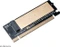 Akasa M.2 SSD to PCIe adapter card with heatsink cooler Vorschaubild