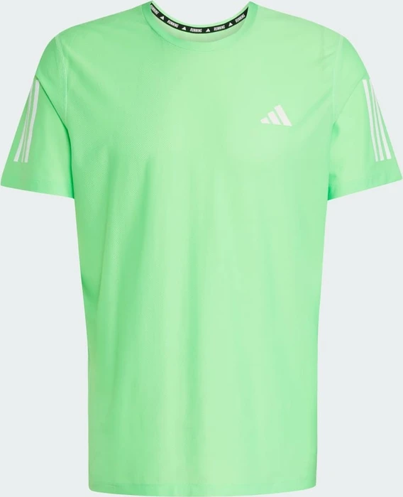 adidas Own the Run Laufshirt kurzarm lime burst (Herren)