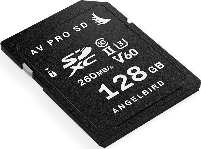 Angelbird AV PRO SD MK2 V60 R260/W140 128GB, UHS-II U3, Class 10